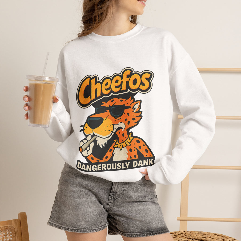 Vert Cheefos Vintage Style Unisex Crewneck Graphic Sweatshirt