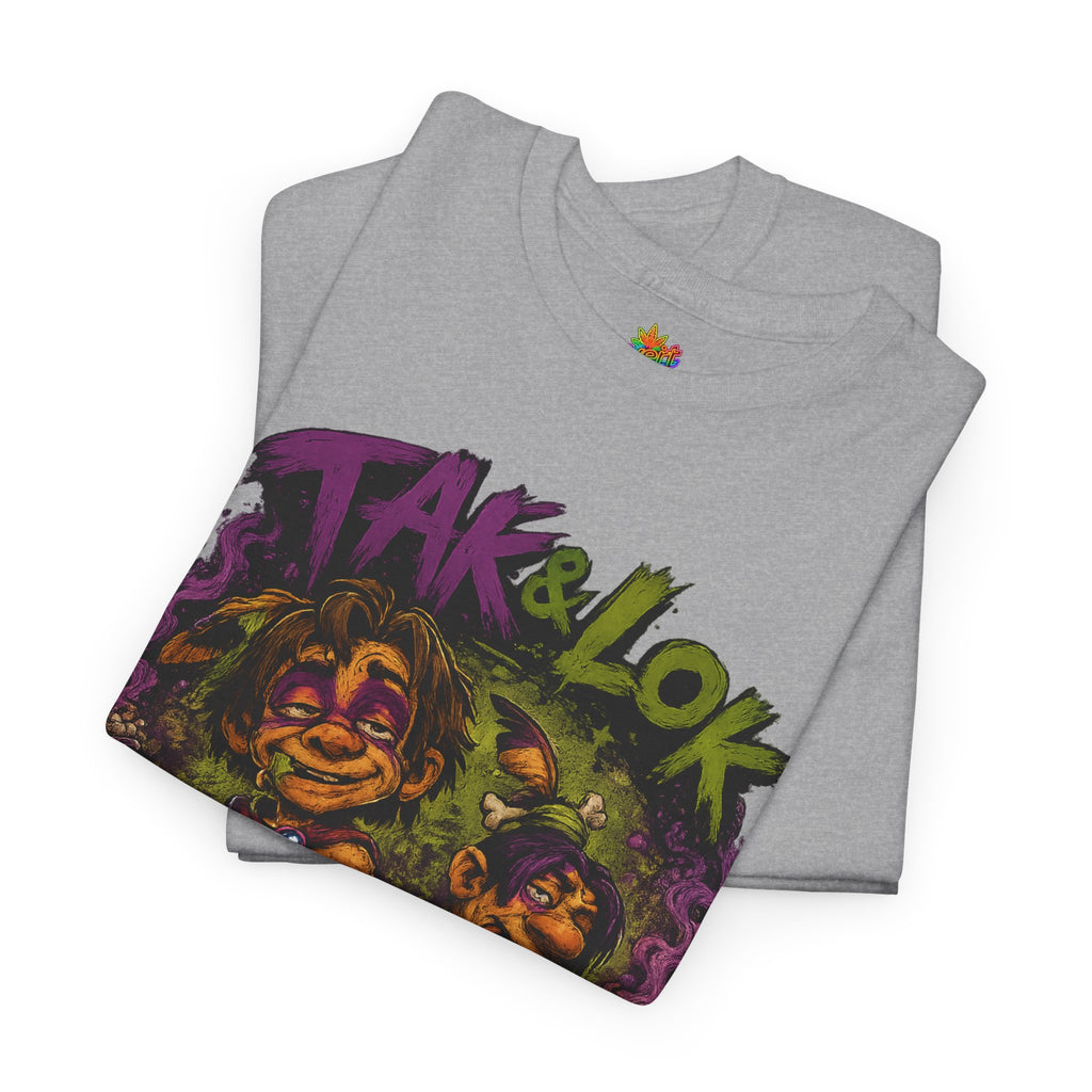 Vert Tak & Lok Vintage Style Unisex Cotton Graphic T-Shirt