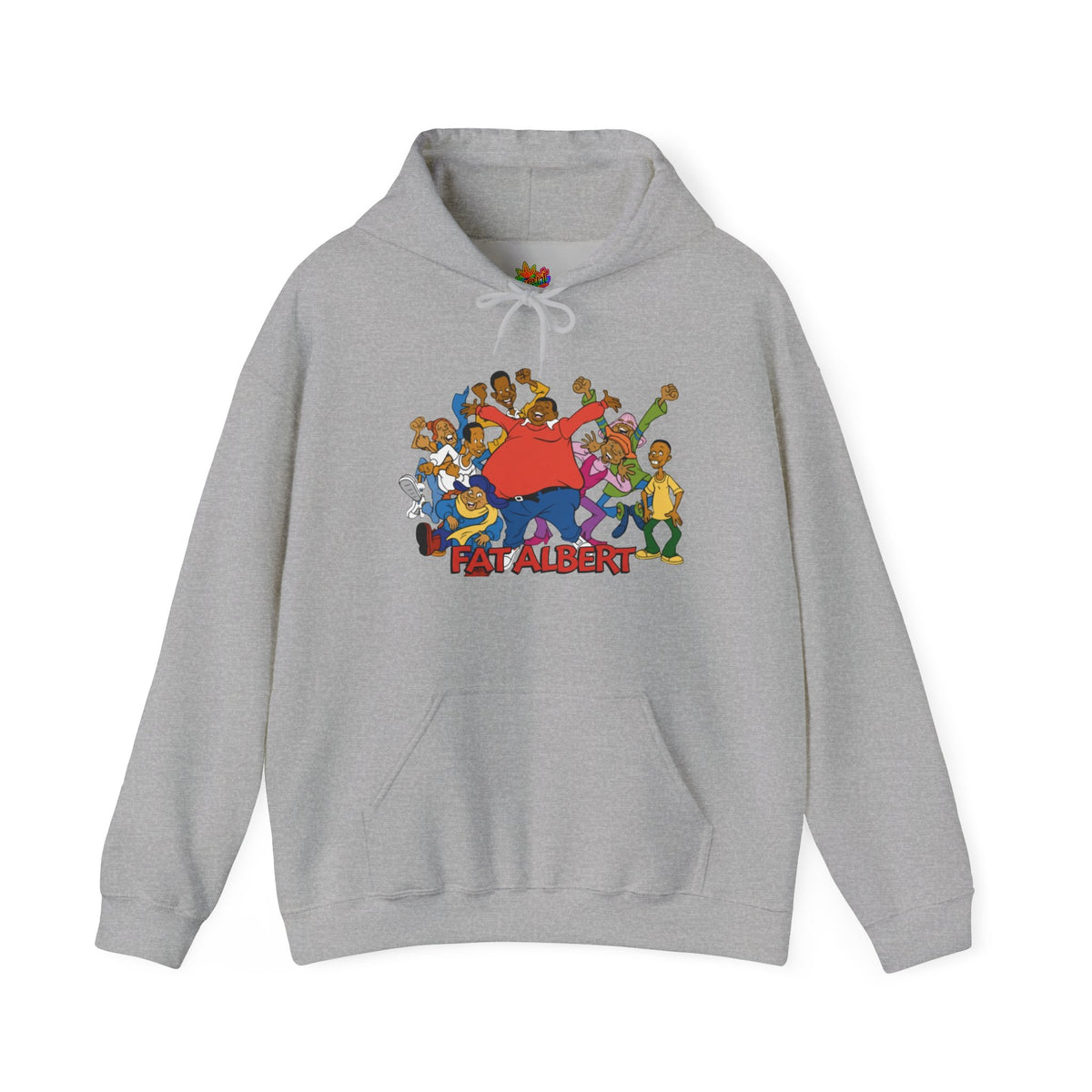 Vert Fat Albert Vinatge Style Unisex Graphic Hoodie
