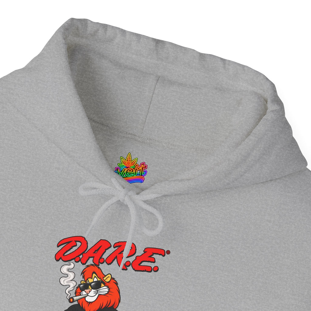 Vert D.A.R.E Vintage Style Unisex Graphic Hoodie