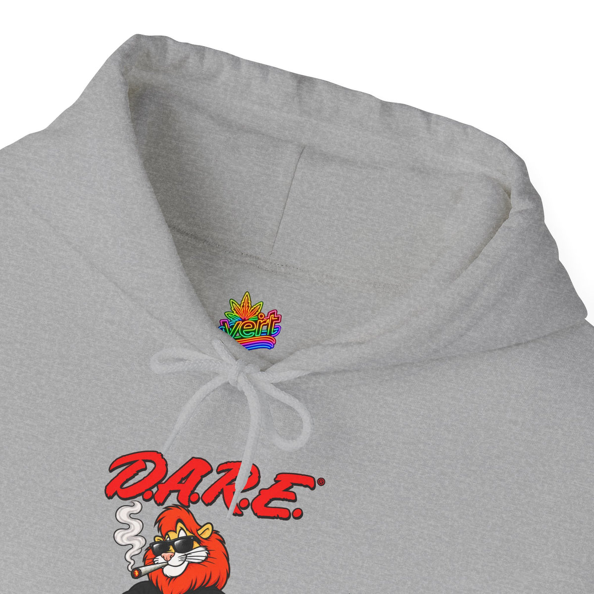Vert D.A.R.E Vintage Style Unisex Graphic Hoodie