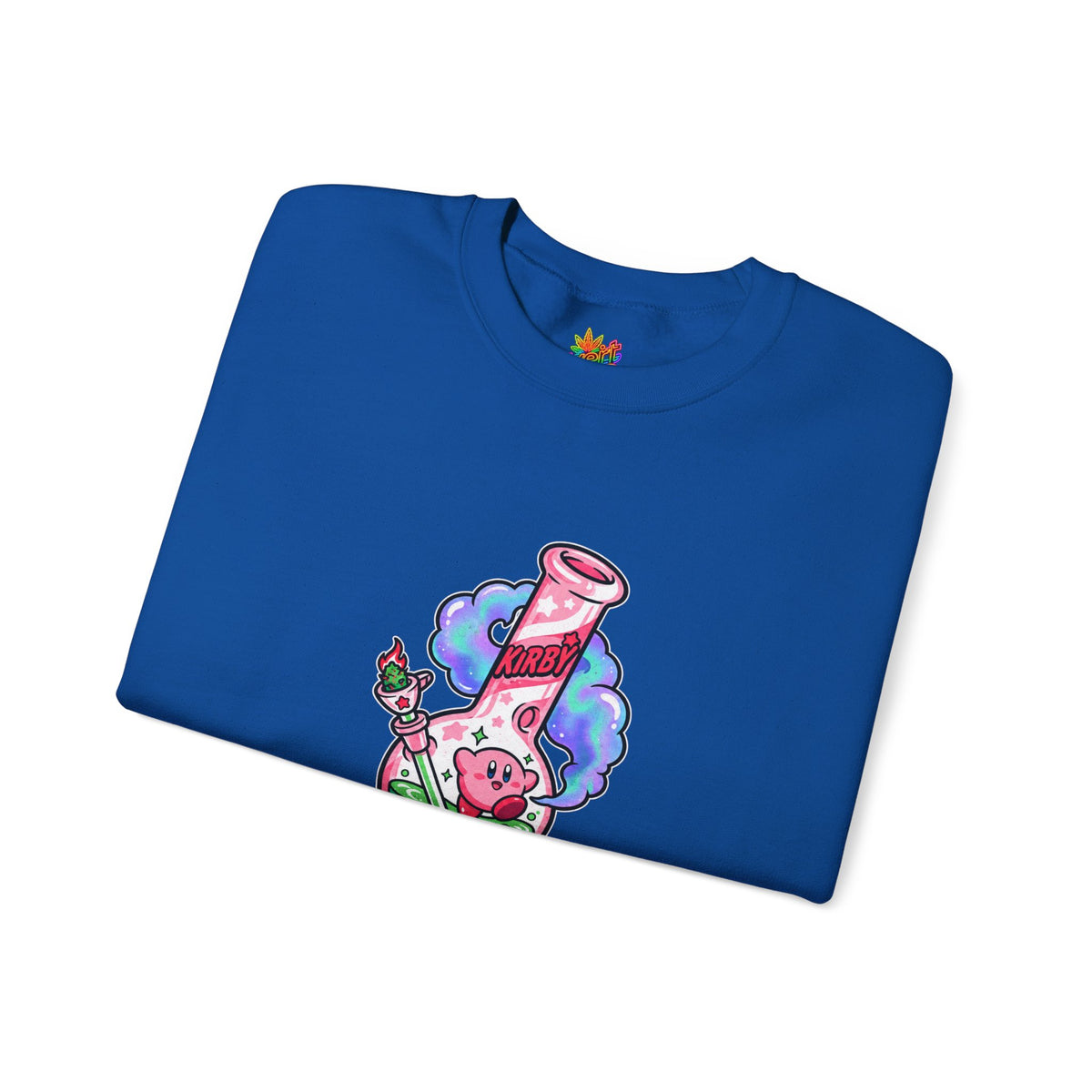 Vert Kirby Bong Vintage Style Unisex Graphic Crewneck Sweatshirt