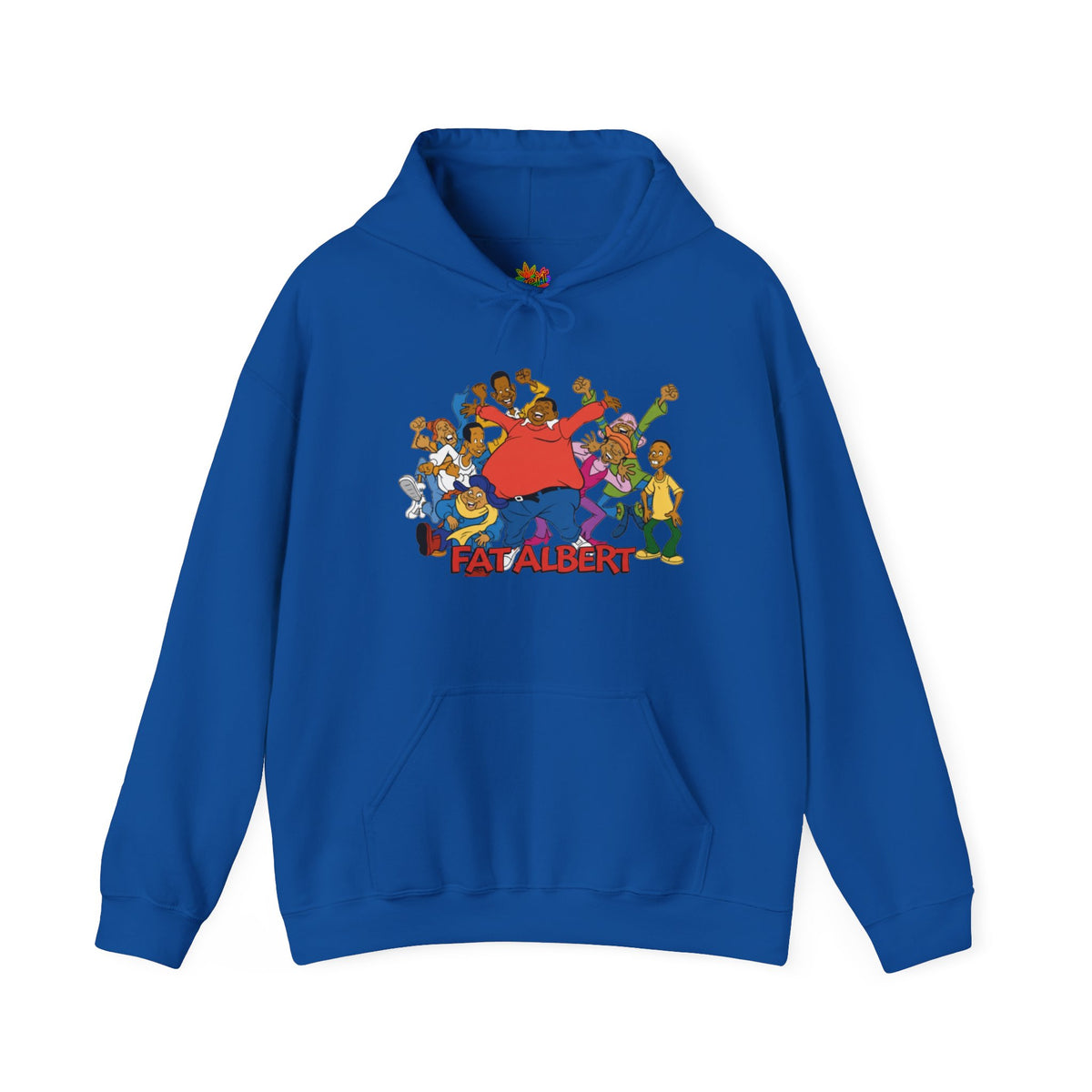 Vert Fat Albert Vinatge Style Unisex Graphic Hoodie