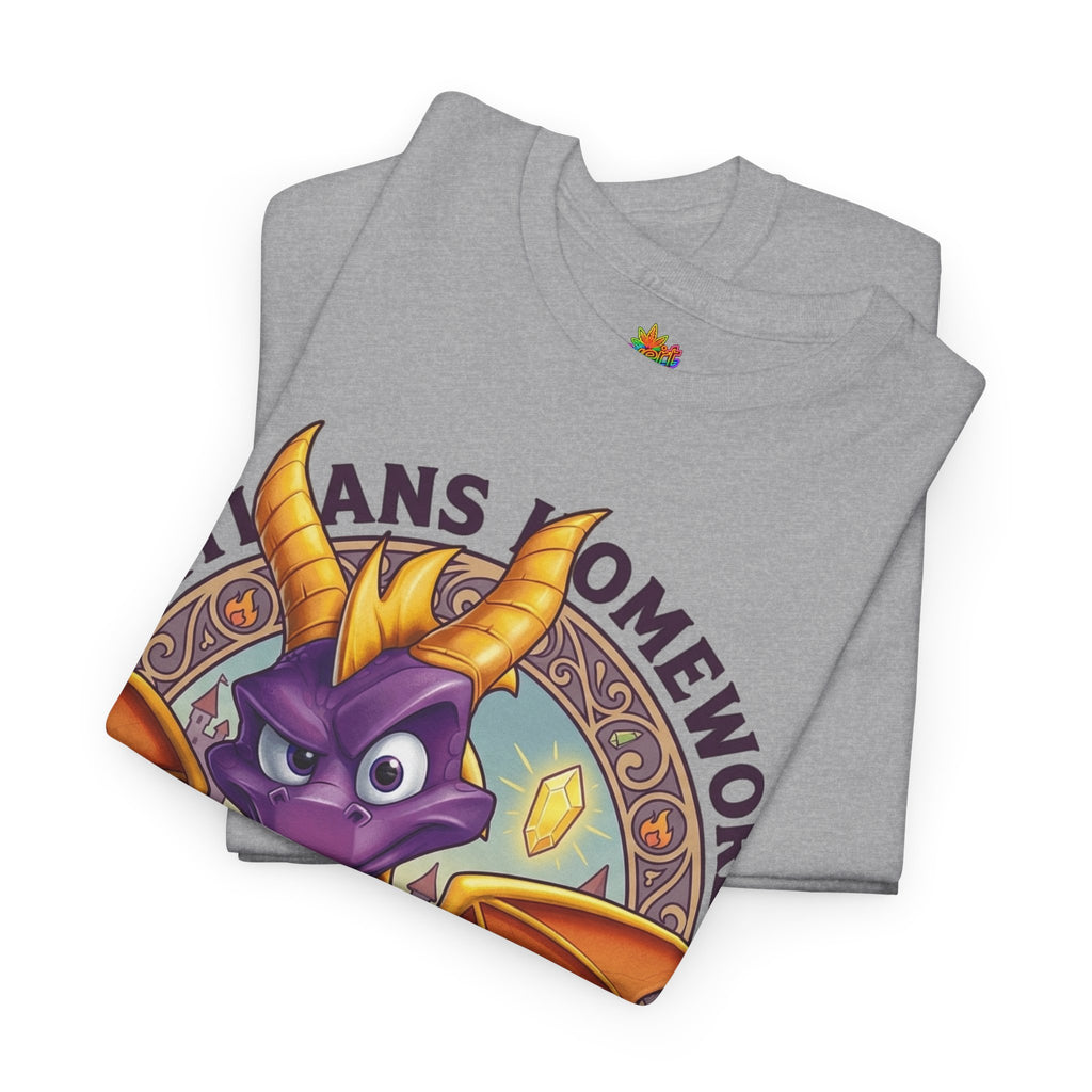 Vert Spyro Vintage Style Unisex Cotton Graphic T-Shirt