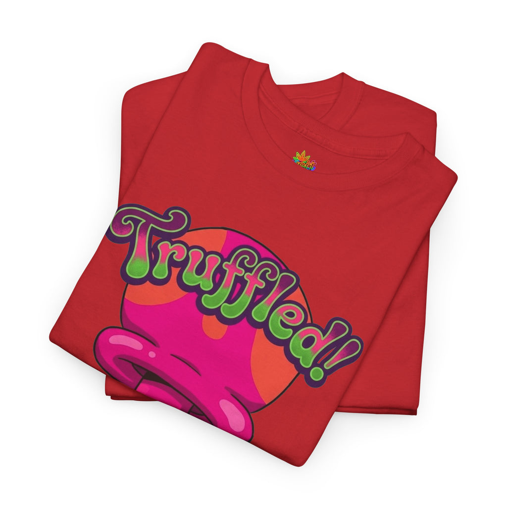 Vert Truffles Psychedelic Vintage Style Unisex Cotton Graphic T-Shirt