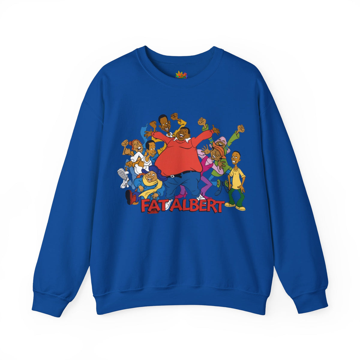 Vert Fat Albert Vintage Style Unisex Graphic Crewneck Sweatshirt