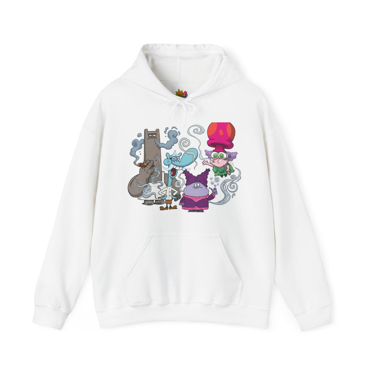 Vert Chowder Smoker Vintage Style Unisex Graphic Hoodie