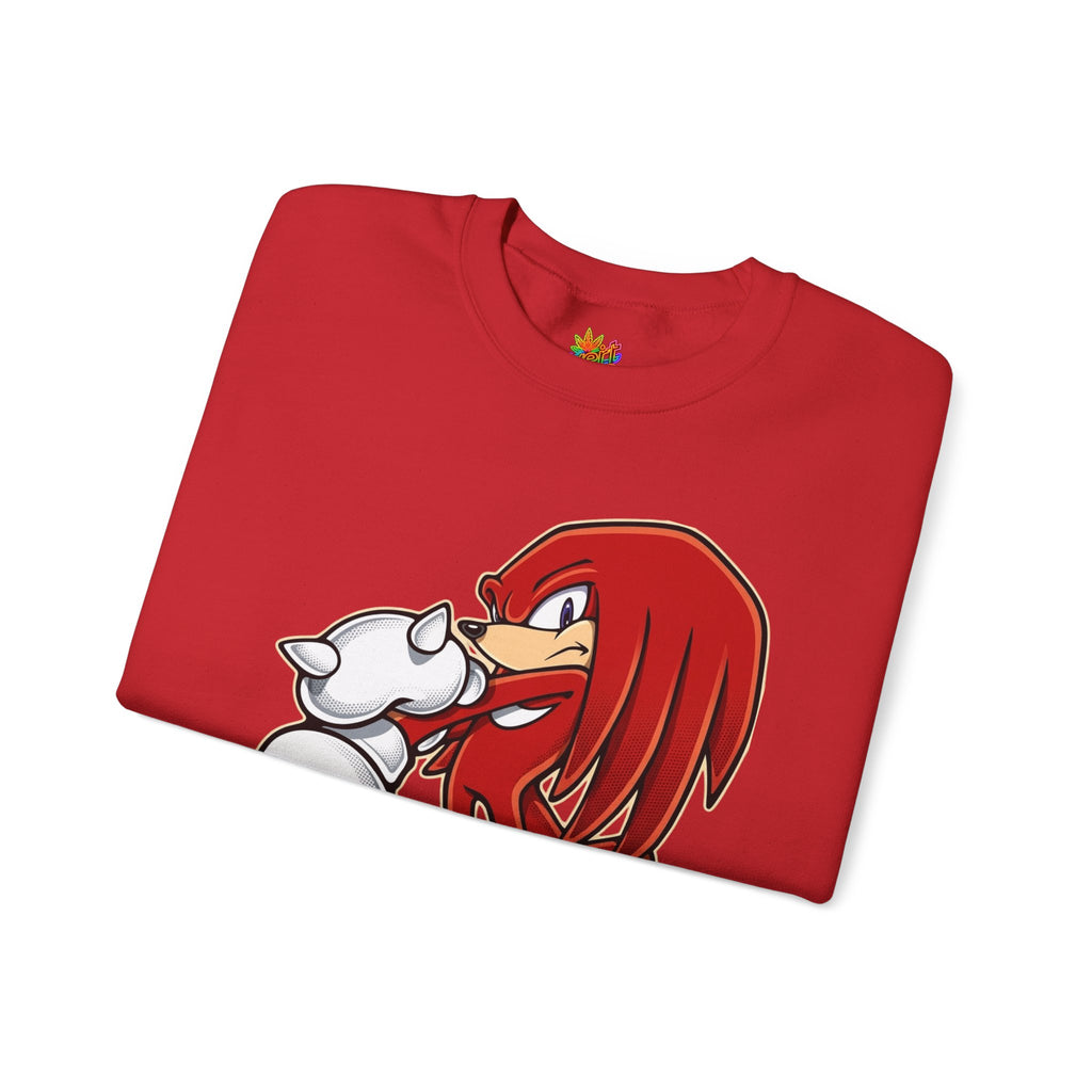Vert Knuckles The Echidna Vintage Style Unisex Graphic Crewneck Sweatshirt