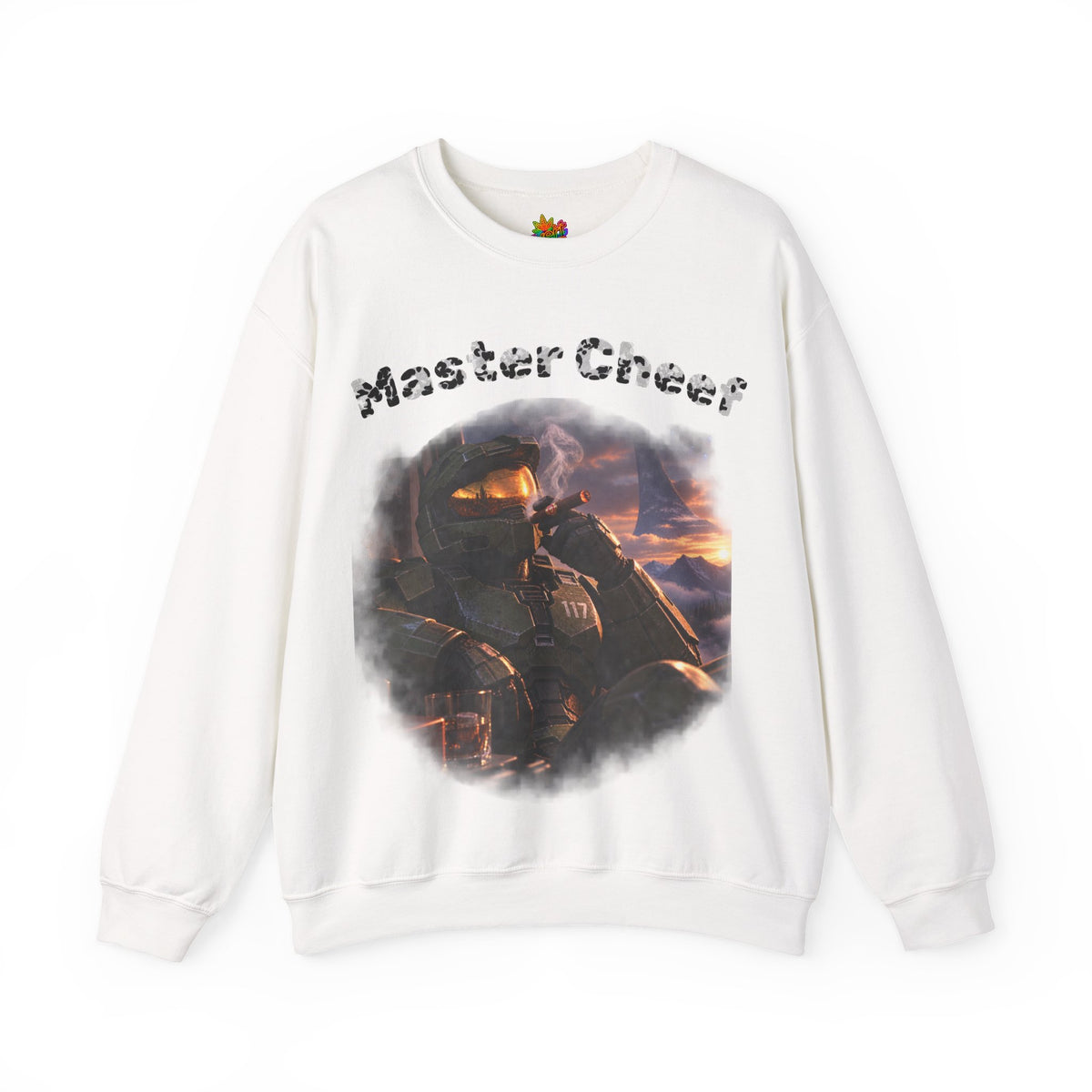 Vert Master Cheef Vintage Style Unisex Graphic Crewneck Sweatshirt