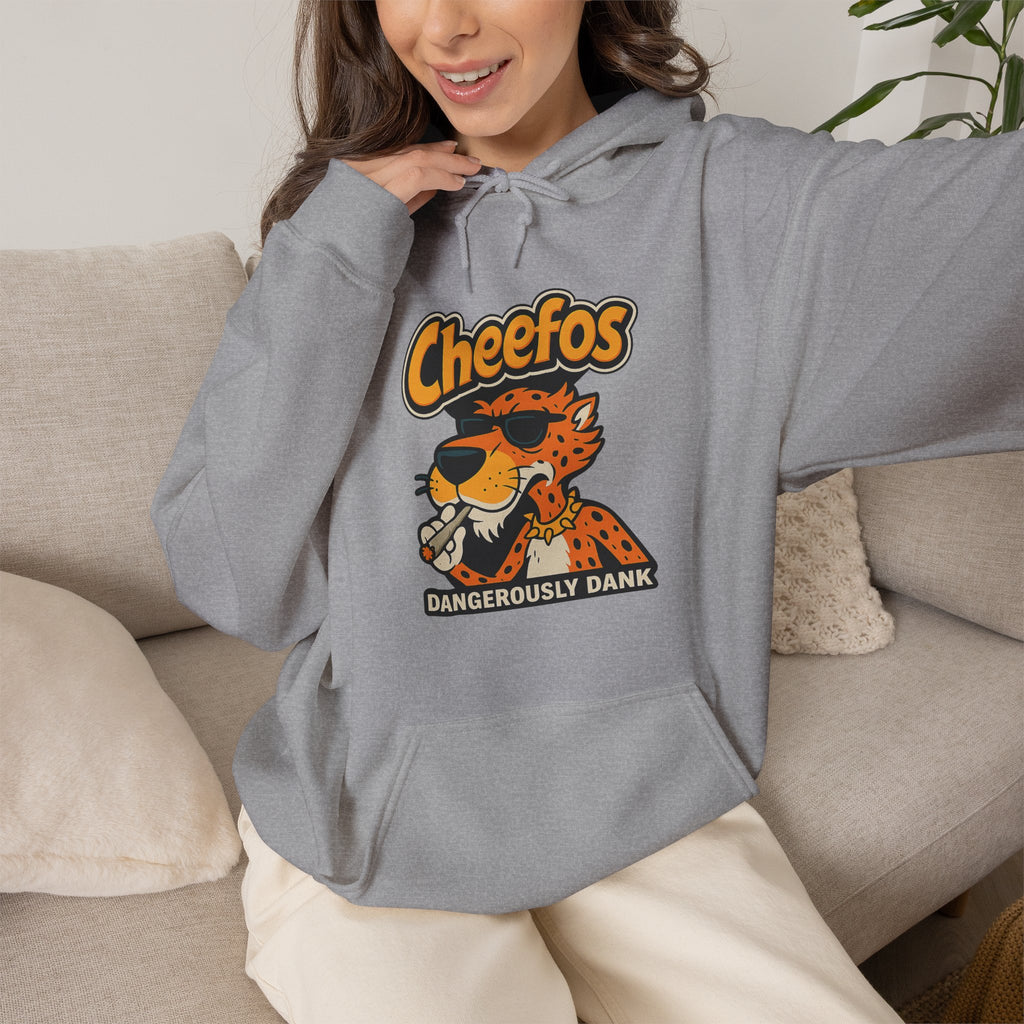 Vert Cheefos Vintage Style Unisex Graphic Hoodie