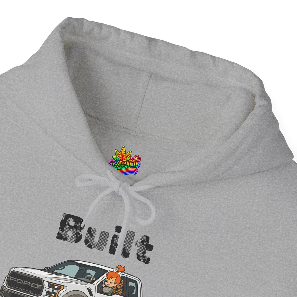 Vert Pebbles F-150 Vintage Style Unisex Graphic Hoodie