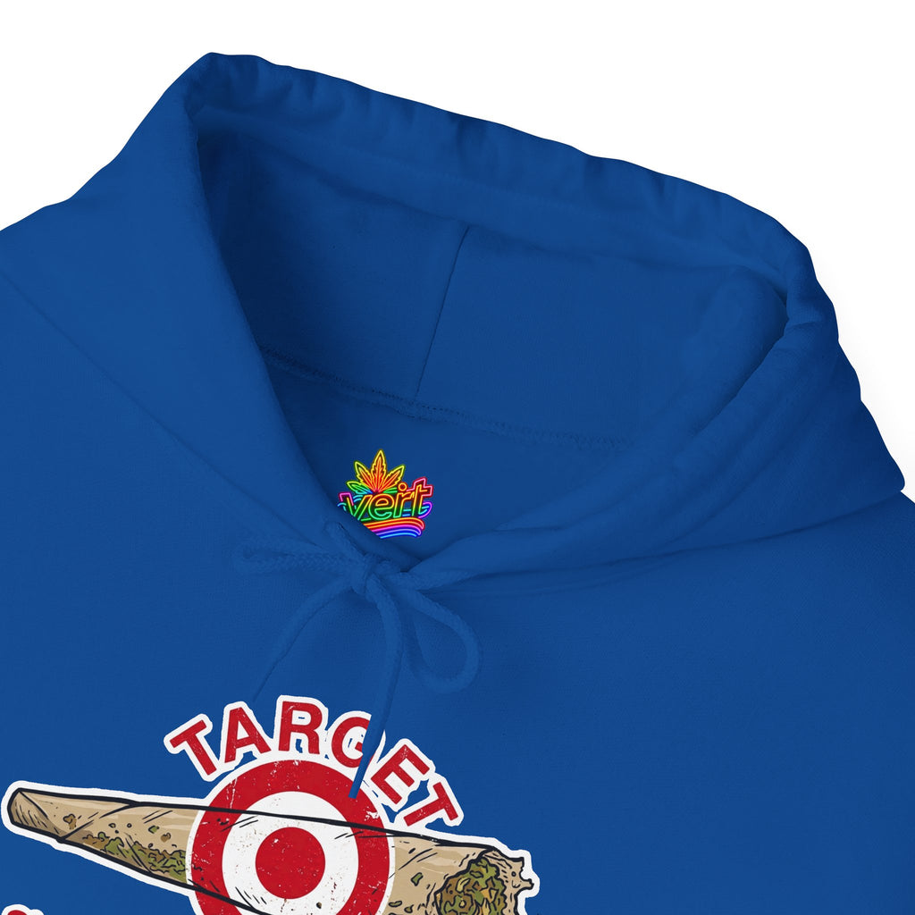 Vert Target Parody Vintage Style Unisex Graphic Hoodie