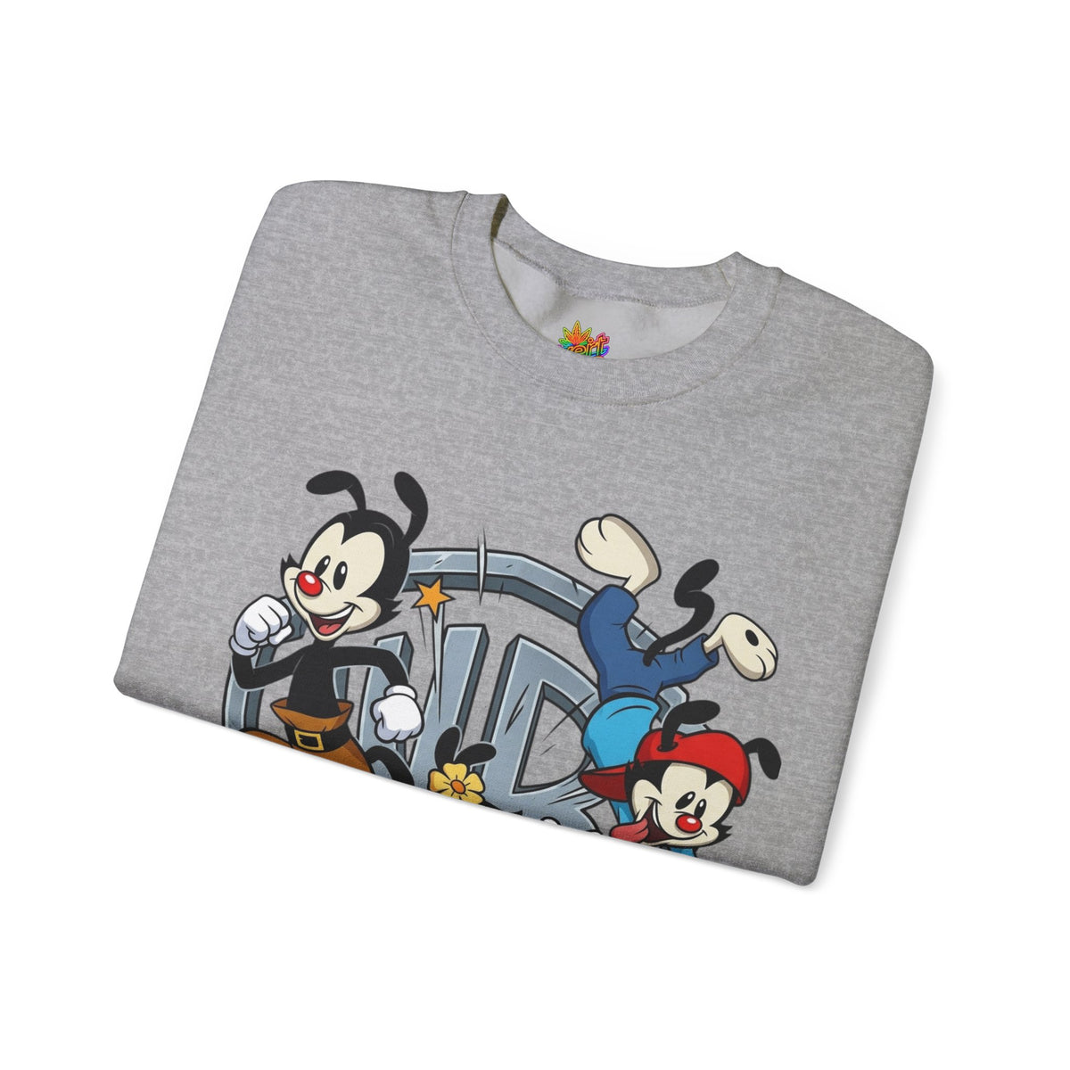 Vert Animaniacs Vintage Style Unisex Graphic Crewneck Sweatshirt