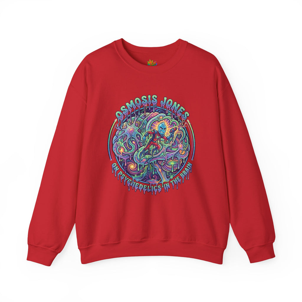 Vert Osmosis Jones Psychedelics Vintage Style Unisex Graphic Crewneck Sweatshirt
