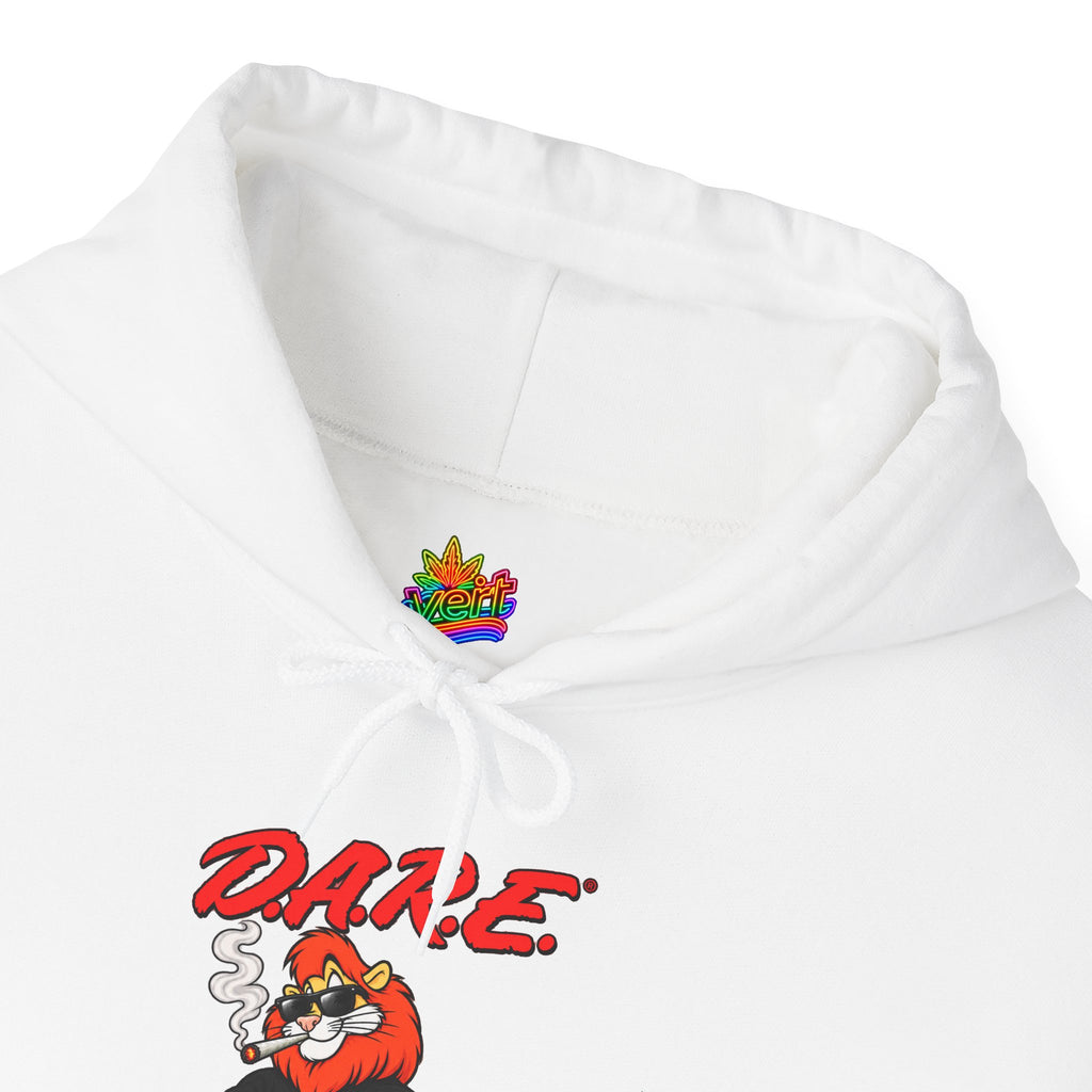 Vert D.A.R.E Vintage Style Unisex Graphic Hoodie