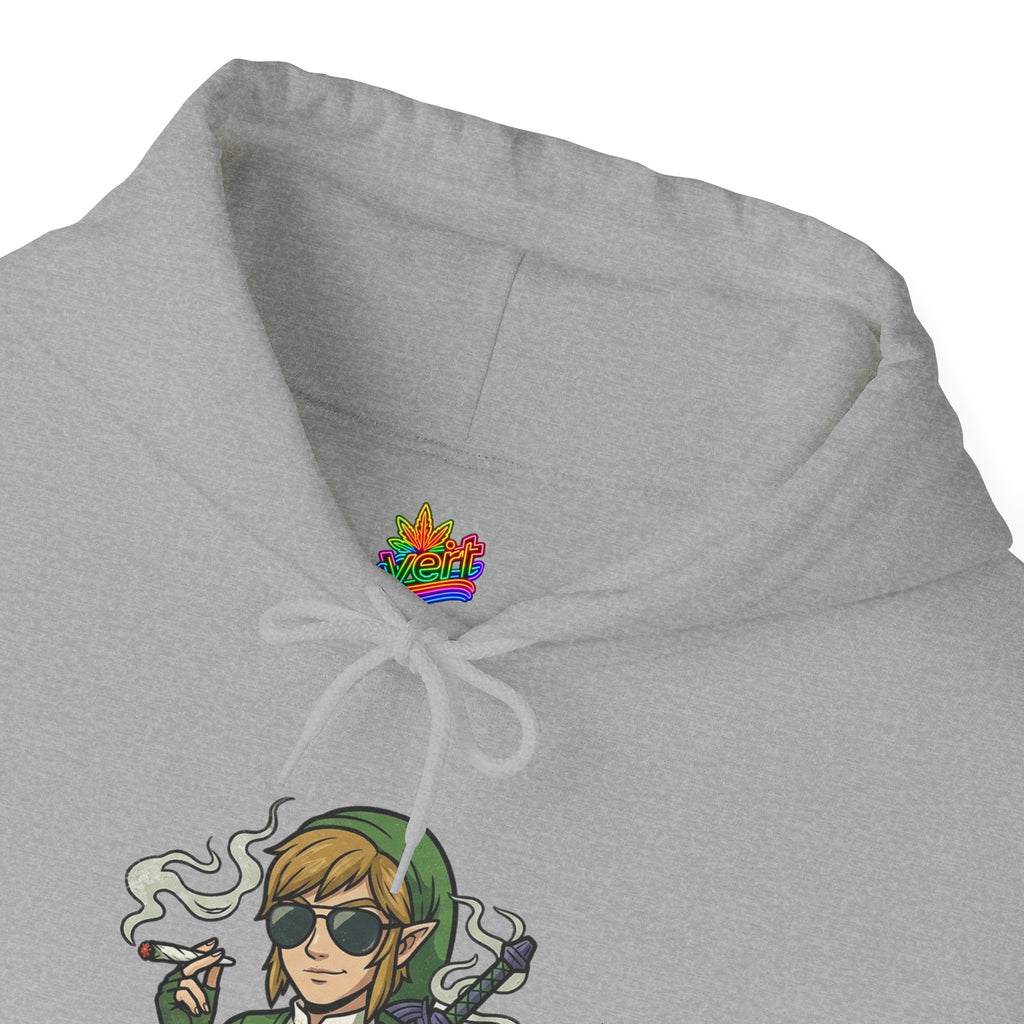 Vert Link Smoker Vintage Style Unisex Graphic Hoodie