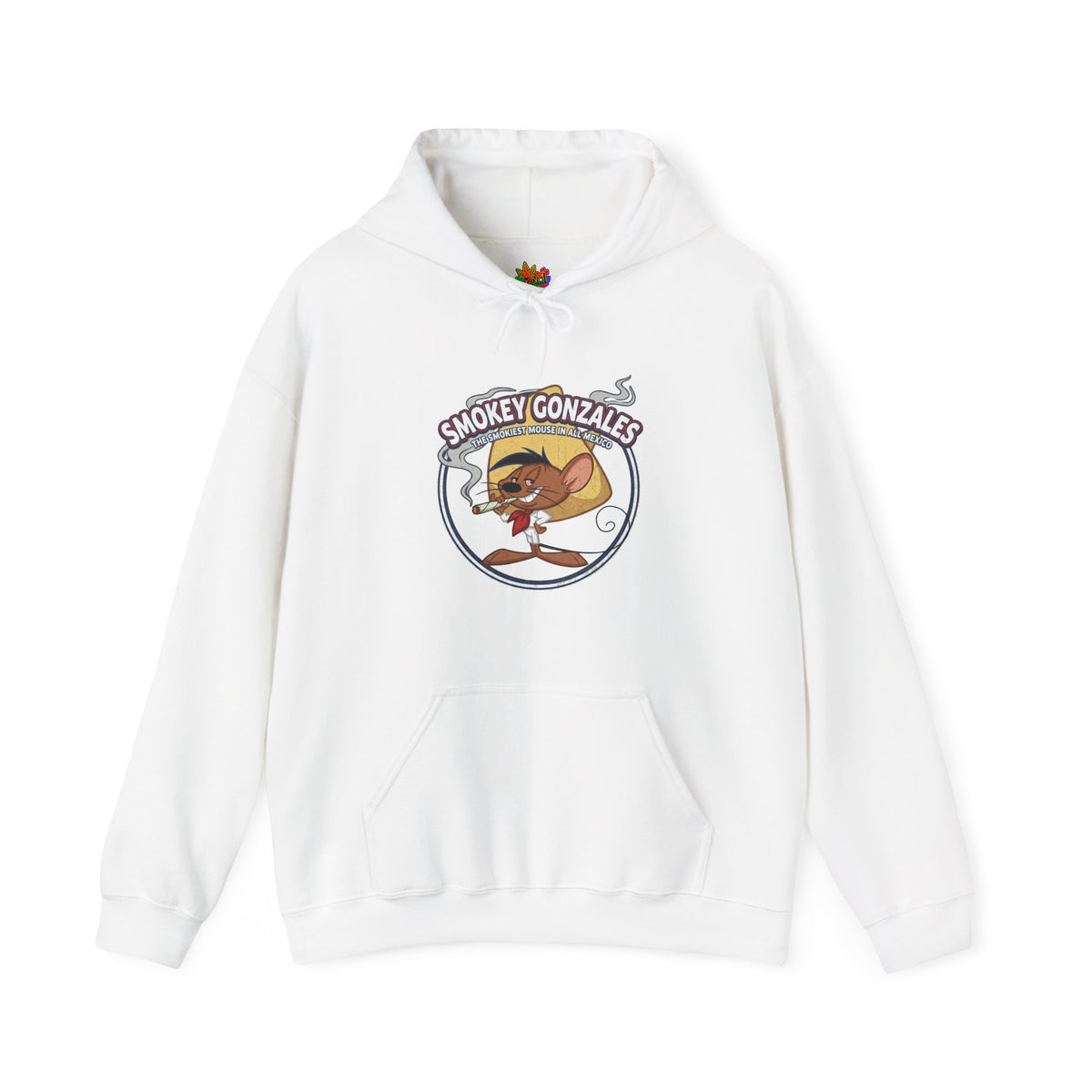Vert Speedy Gonzales Smoker Vintage Style Unisex Graphic Hoodie