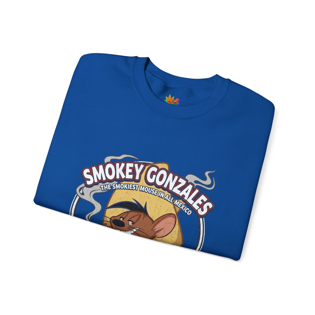 Vert Speedy Gonzales Smoker Vintage Style Unisex Graphic Crewneck Sweatshirt