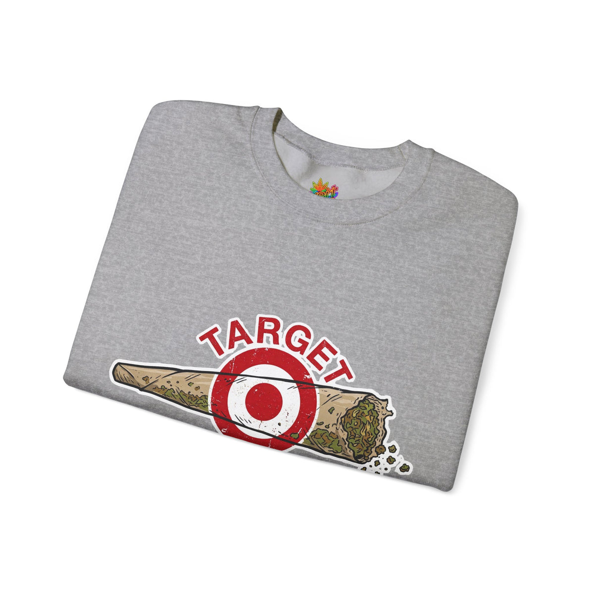 Vert Target Parody Vintage Style Unisex Graphic Crewneck Sweatshirt