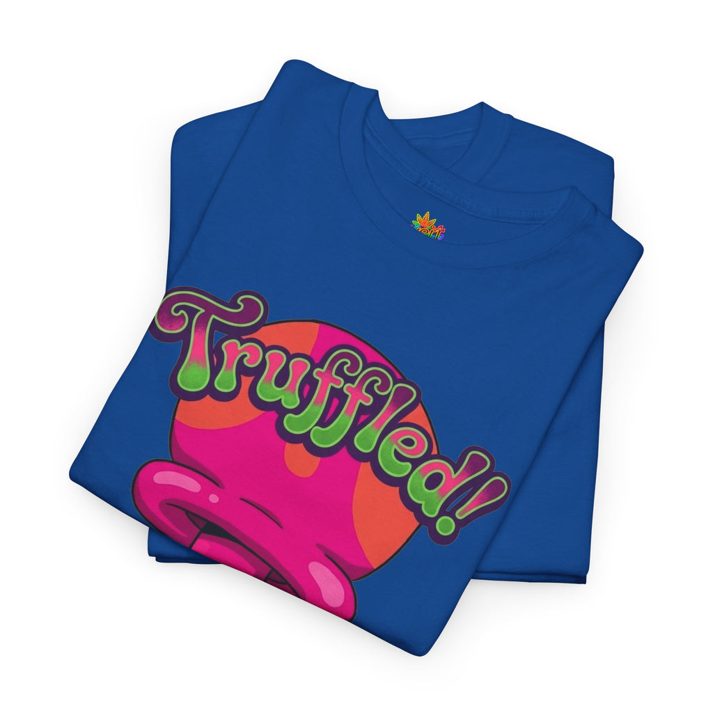 Vert Truffles Psychedelic Vintage Style Unisex Cotton Graphic T-Shirt