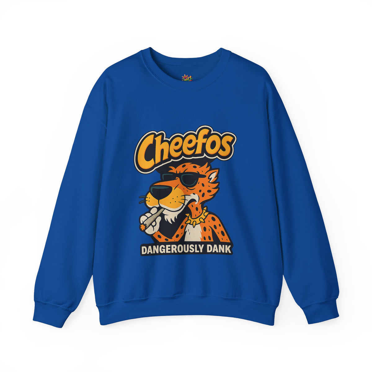 Vert Cheefos Vintage Style Unisex Crewneck Graphic Sweatshirt