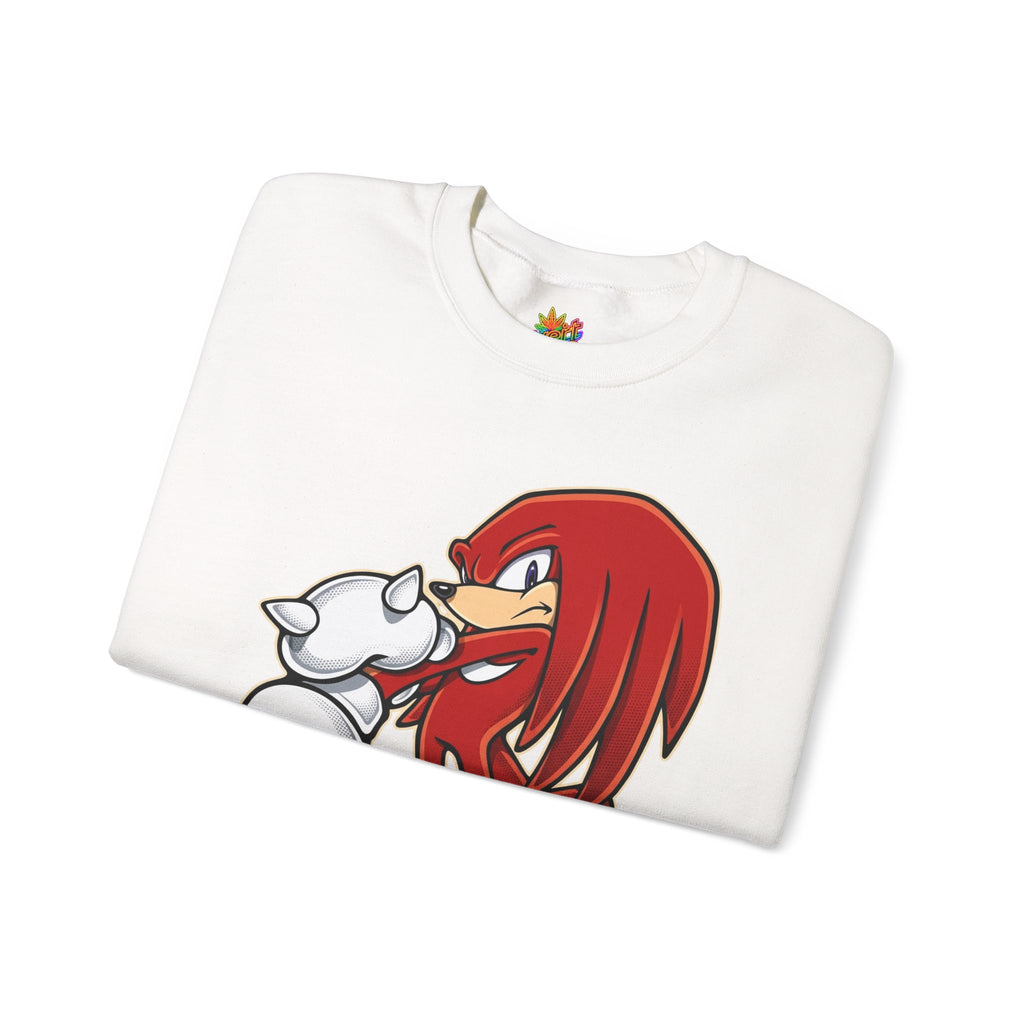 Vert Knuckles The Echidna Vintage Style Unisex Graphic Crewneck Sweatshirt