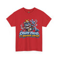 Vert Crazy Frog Smoker Vintage Style Unisex Cotton Graphic T-Shirt