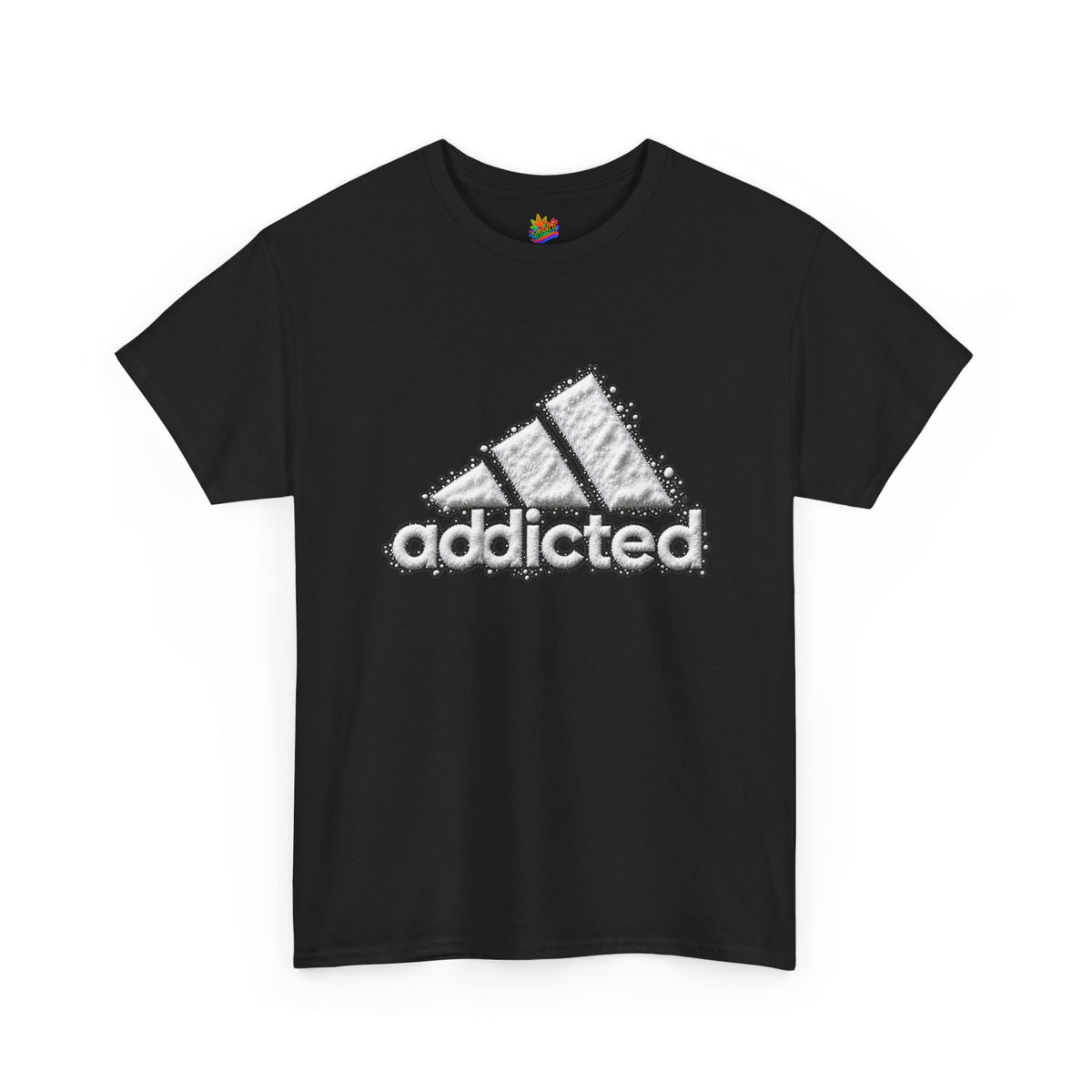 Vert Addicted Vintage Style Unisex Cotton Graphic T-Shirt