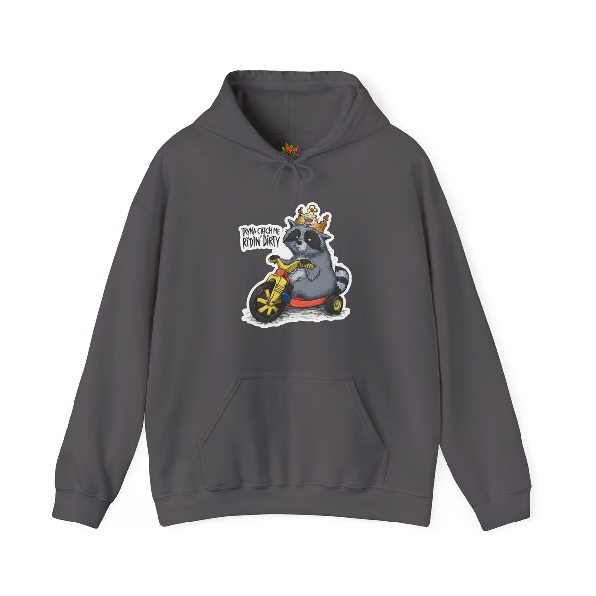 Vert Burger King Parody Vintage Style Unisex Graphic Hoodie
