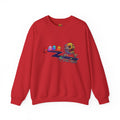 Vert Pac-Man Psychedelic Vintage Style Unisex Graphic Crewneck Sweatshirt