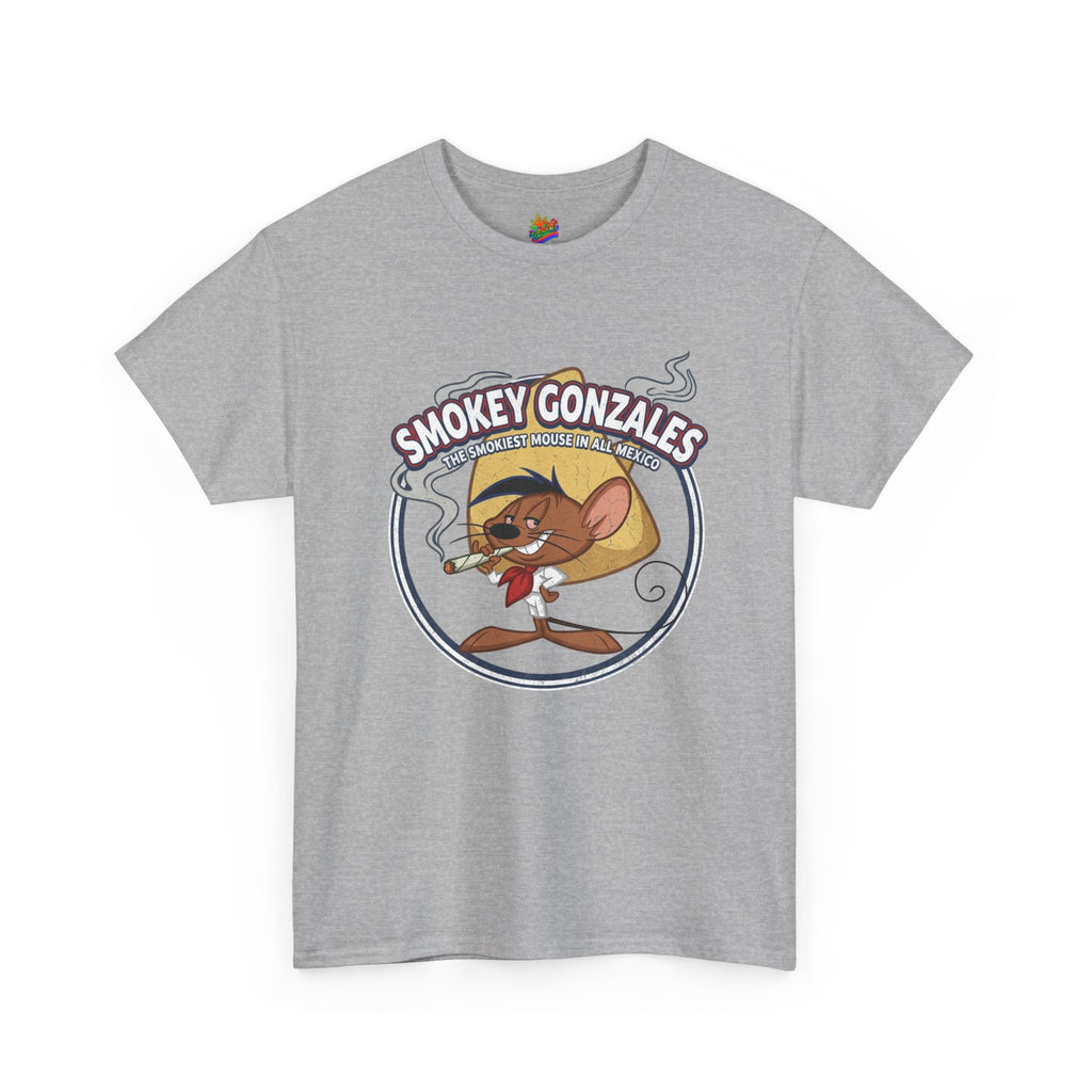 Vert Speedy Gonzales Smoker Vintage Style Unisex Cotton Graphic T-Shirt