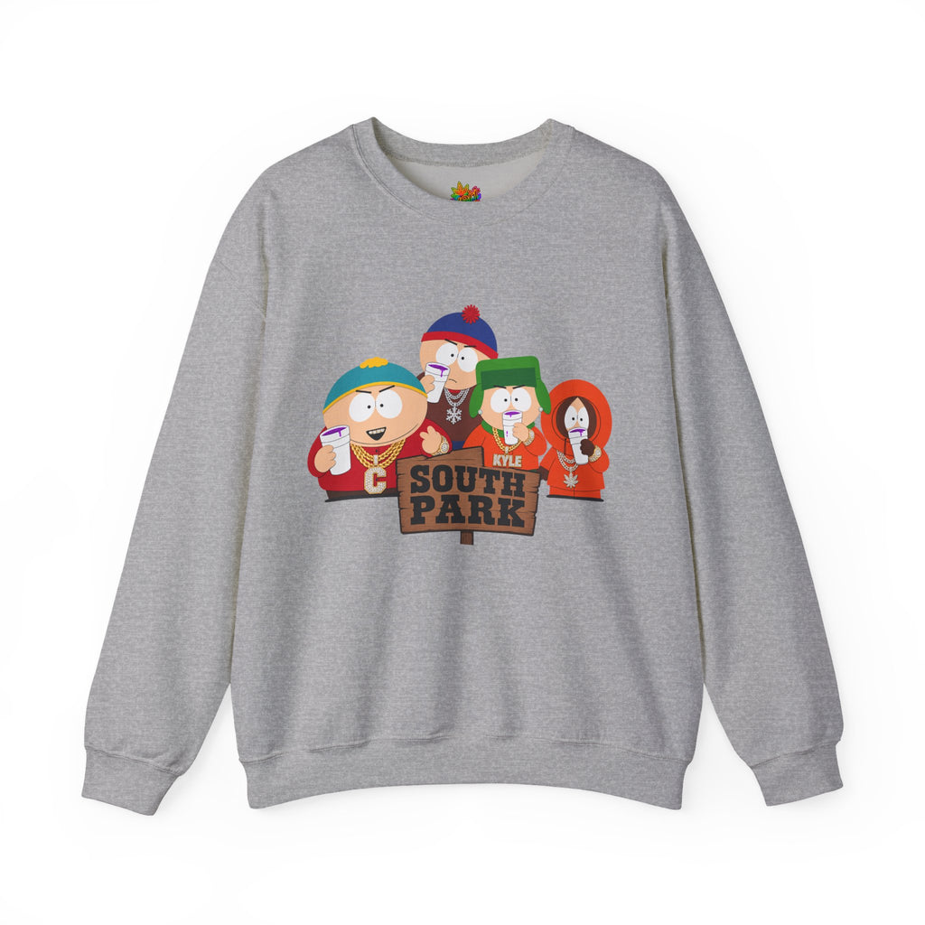 Vert South Park Double Cup Vintage Style Unisex Graphic Crewneck Sweatshirt