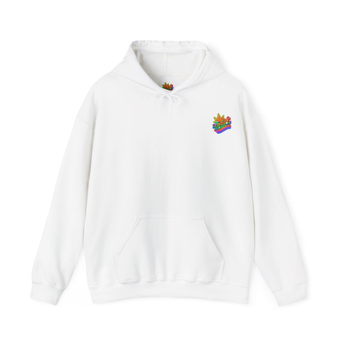 Vert Crested Logo Vintage Style Unisex Graphic Hoodie