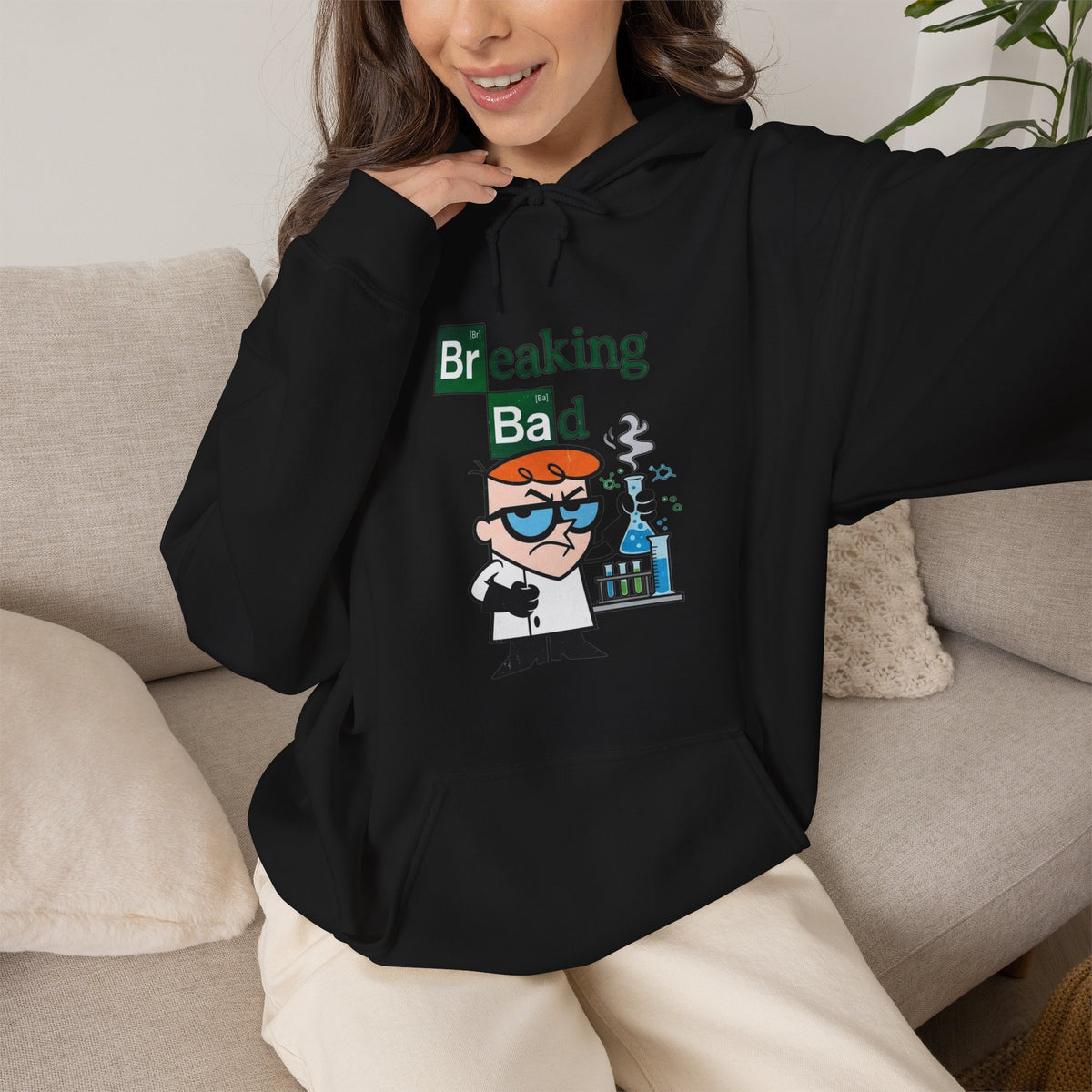 Vert Dexters Breaking Bad Vintage Style Unisex Graphic Hoodie