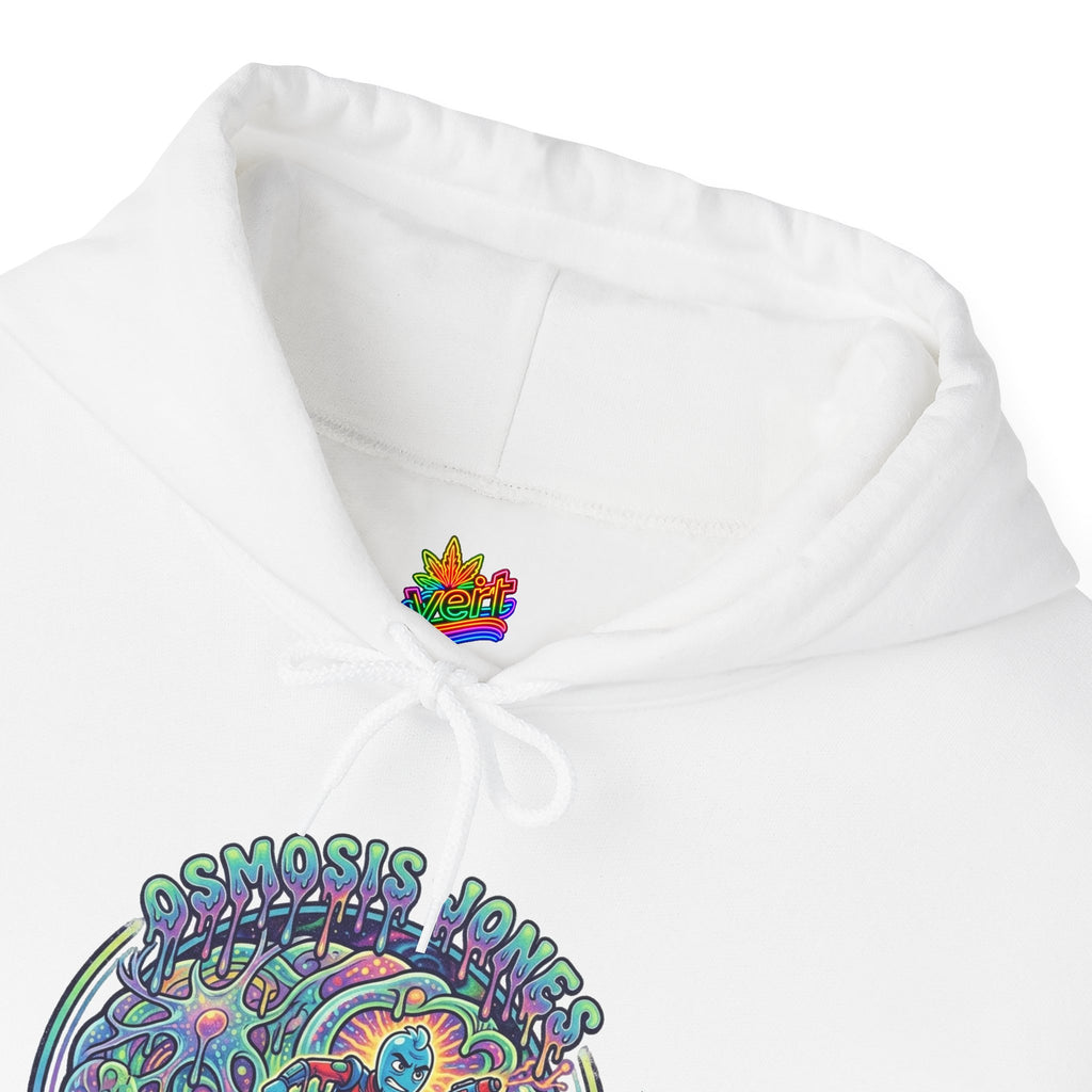 Vert Osmosis Jones Psychedelic Vintage Style Unisex Graphic Hoodie