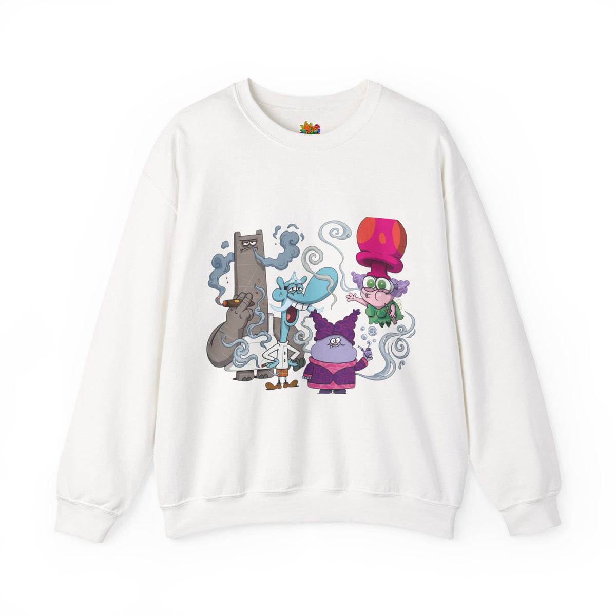 Vert Chowder Smoker Vintage Style Unisex Graphic Crewneck Sweatshirt