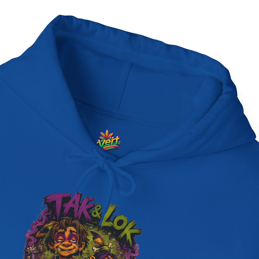 Vert Tak & Lok Vintage Style Unisex Graphic Hoodie
