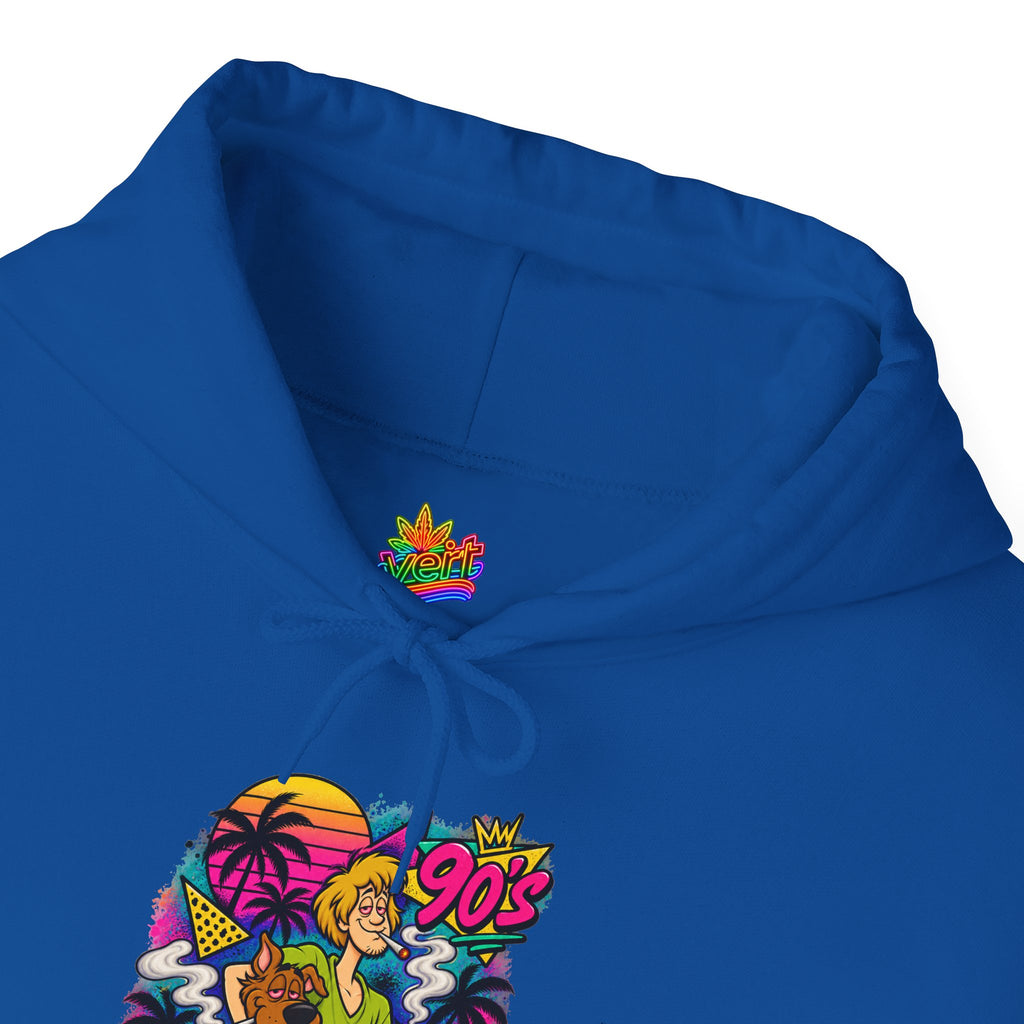 Vert Shaggy & Scooby Smoker Vintage Style Unisex Graphic Hoodie