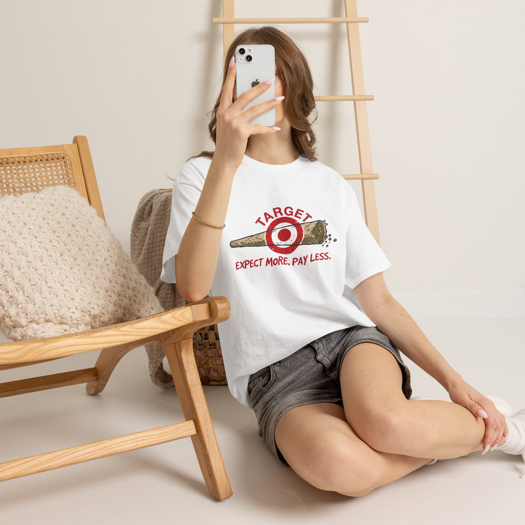 Vert Target Parody Vintage Style Unisex Cotton Graphic T-Shirt