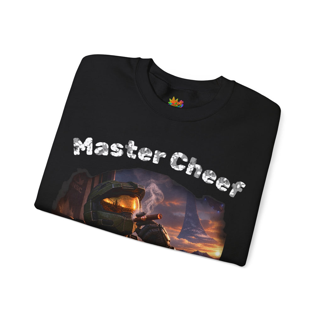 Vert Master Cheef Vintage Style Unisex Graphic Crewneck Sweatshirt