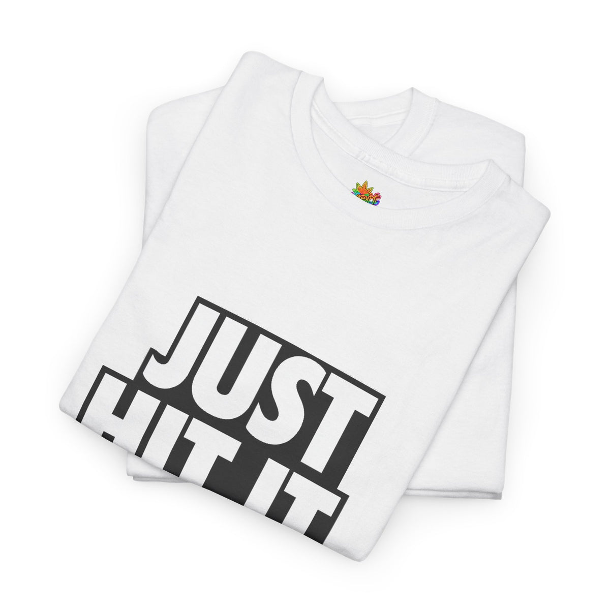 Vert Just Hit It Vintage Style Unisex Cotton Graphic T-Shirt