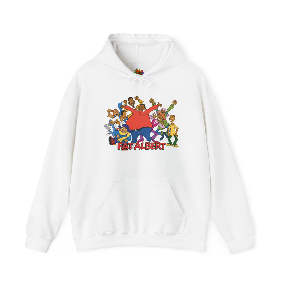 Vert Fat Albert Vinatge Style Unisex Graphic Hoodie
