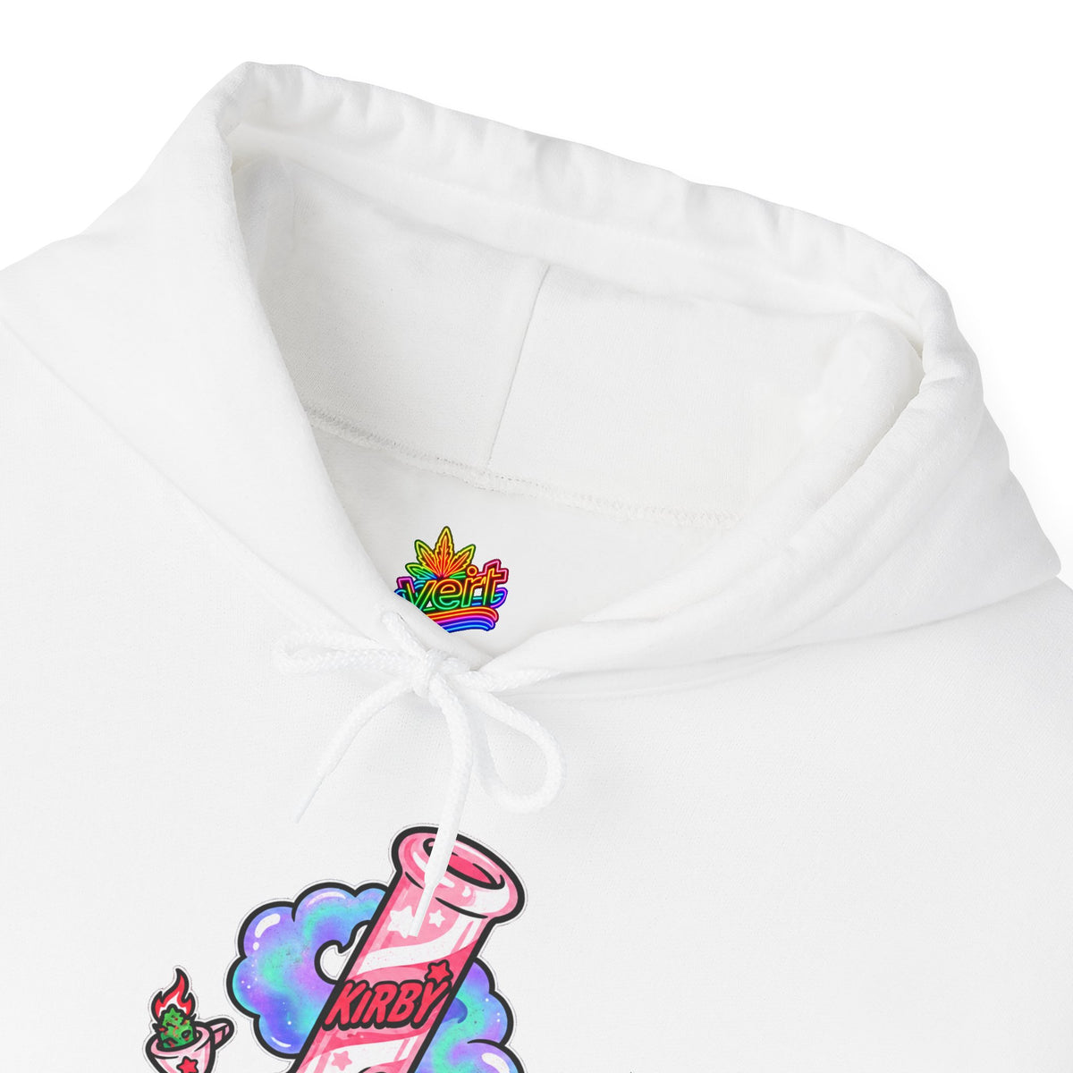 Vert Kirby Bong Vintage Style Unisex Graphic Hoodie