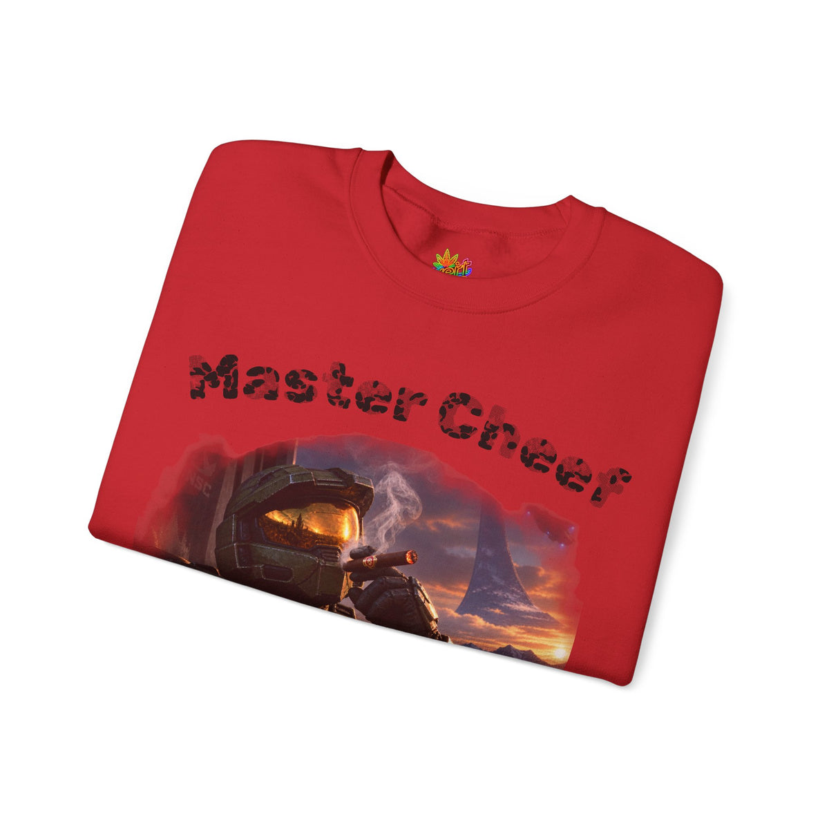Vert Master Cheef Vintage Style Unisex Graphic Crewneck Sweatshirt