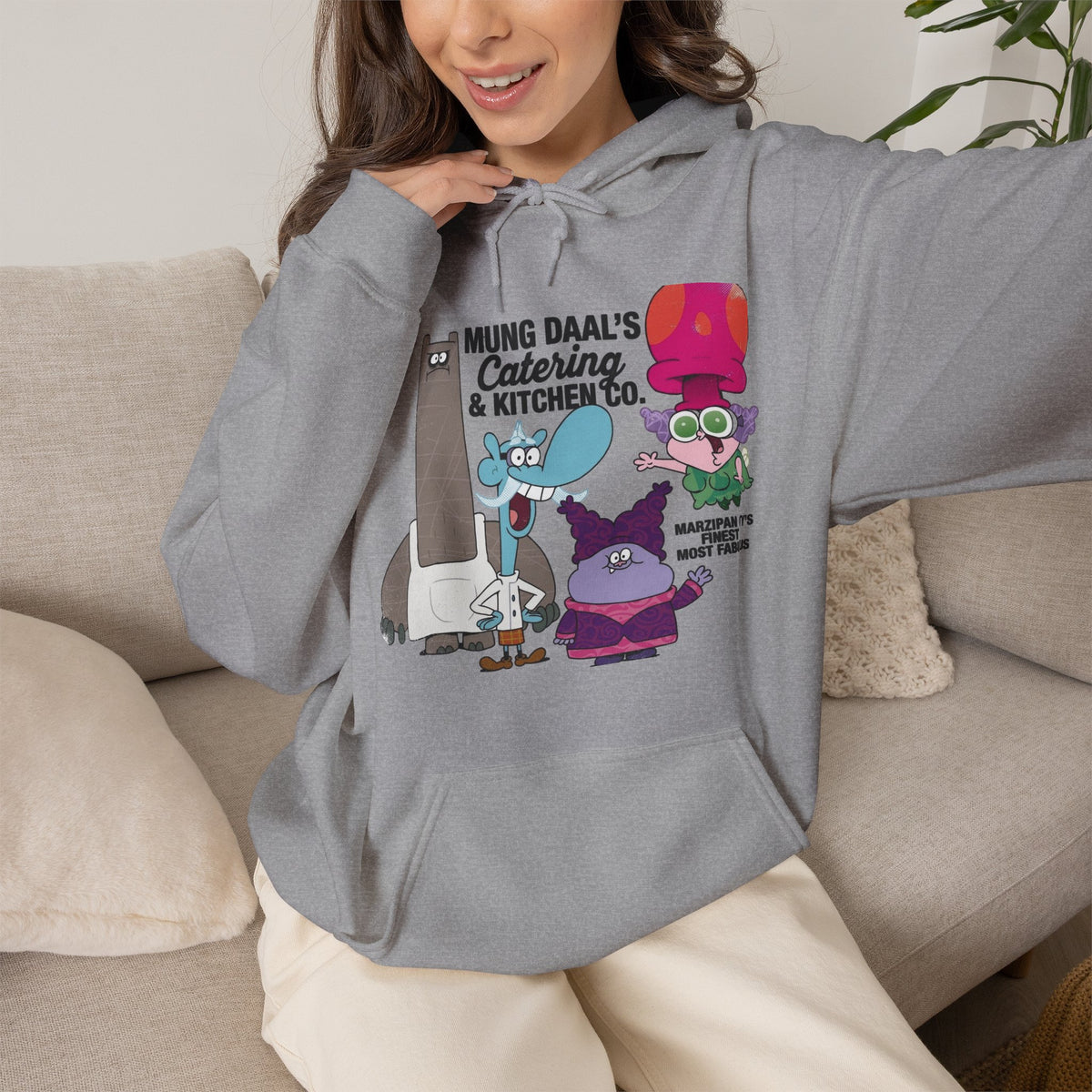 Vert Chowder Vintage Style Unisex Graphic Hoodie