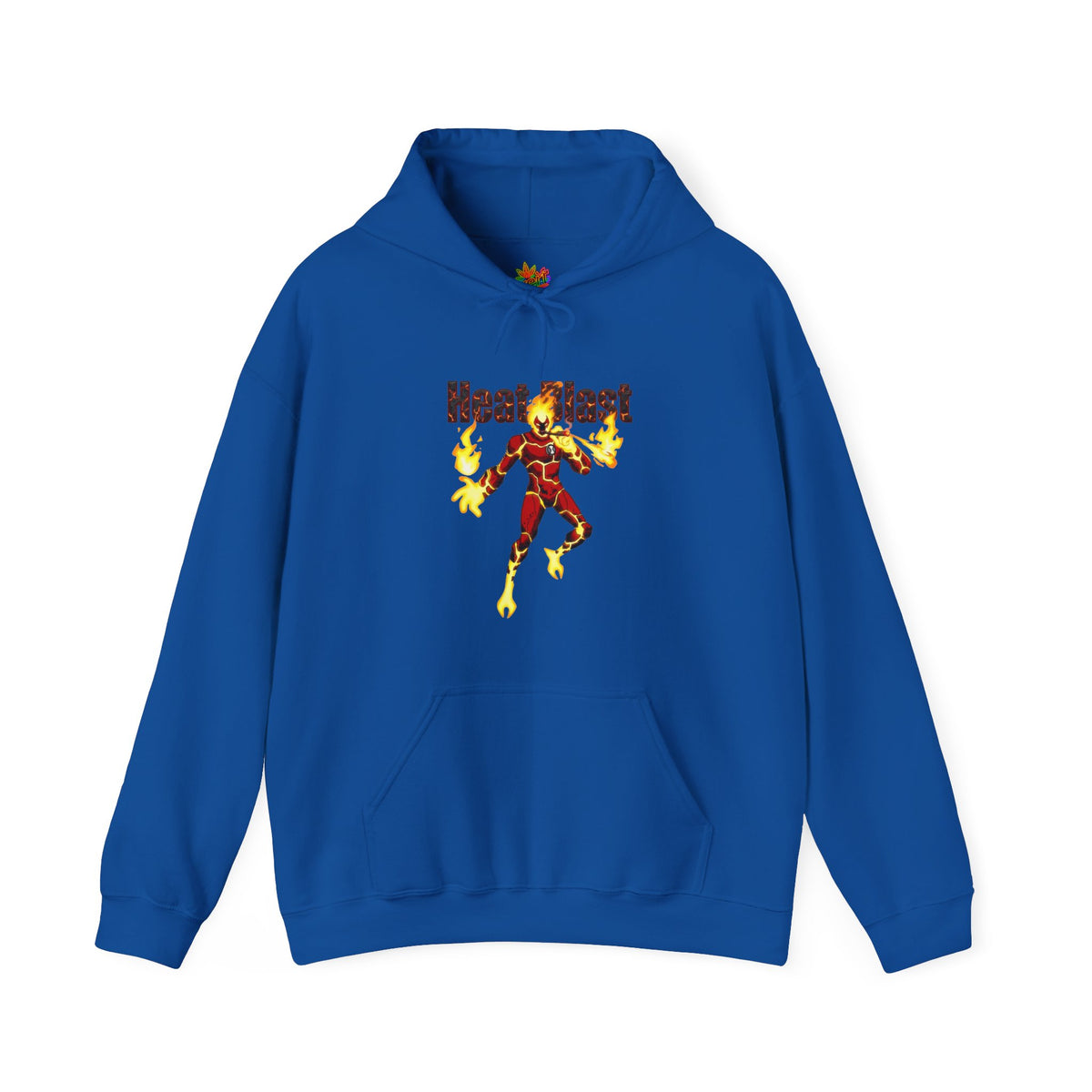 Vert Ben 10 Heat Blast Vintage Style Unisex Graphic Hoodie