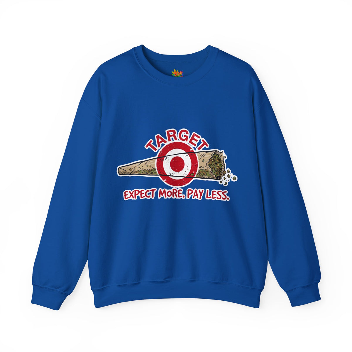 Vert Target Parody Vintage Style Unisex Graphic Crewneck Sweatshirt