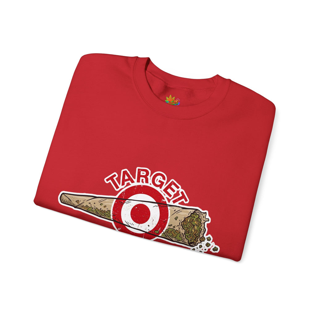 Vert Target Parody Vintage Style Unisex Graphic Crewneck Sweatshirt