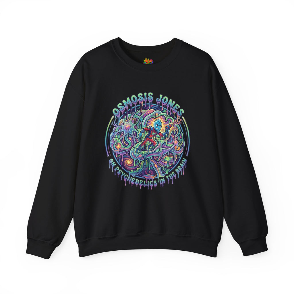 Vert Osmosis Jones Psychedelics Vintage Style Unisex Graphic Crewneck Sweatshirt