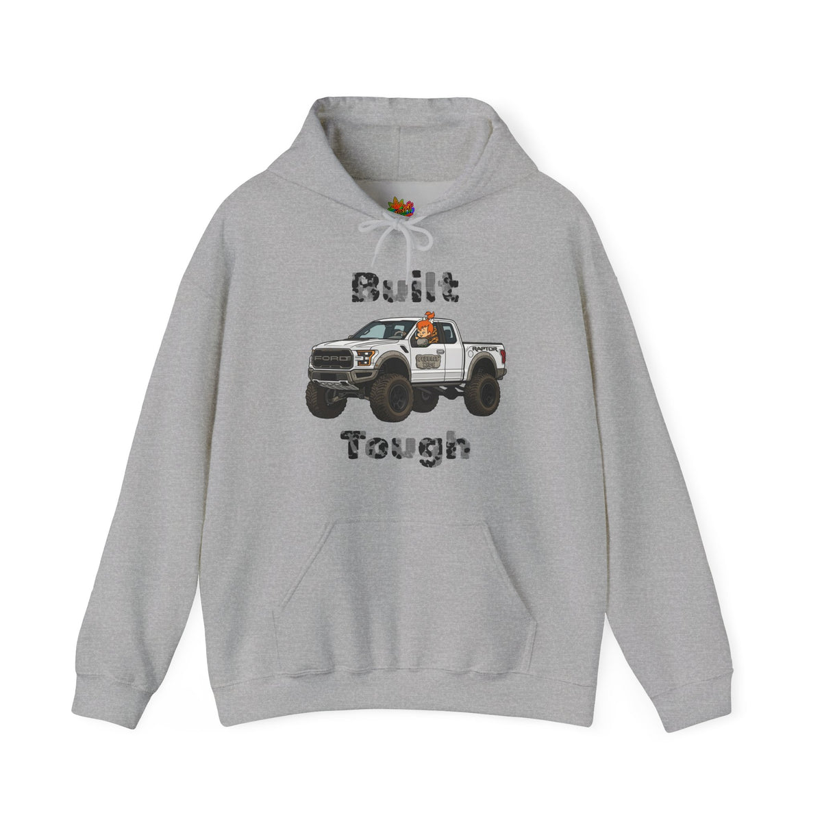 Vert Pebbles F-150 Vintage Style Unisex Graphic Hoodie